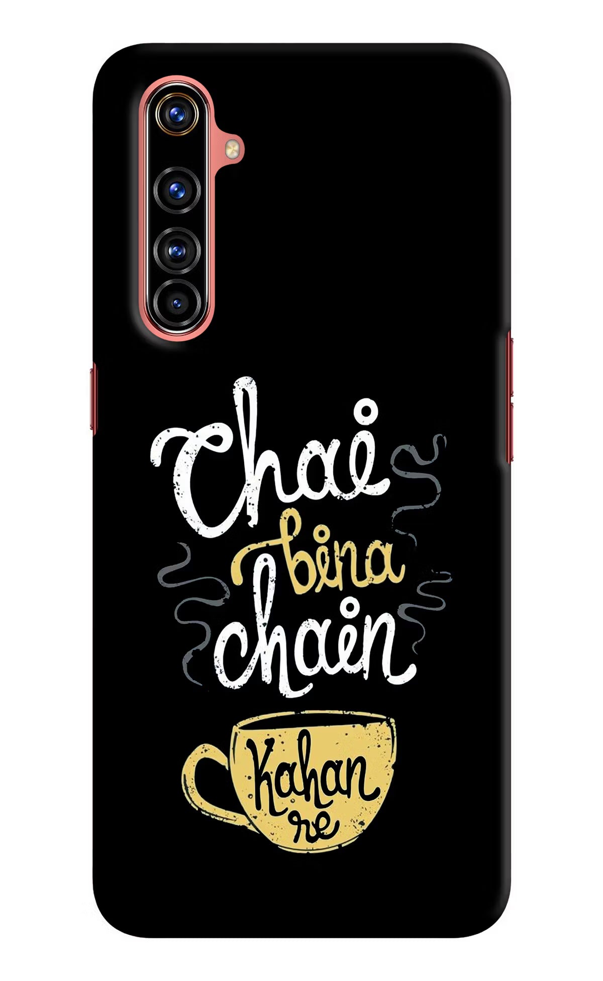 Chai Bina Chain Kaha Re Realme X50 Pro Hard Case Back Cover by Casekaro