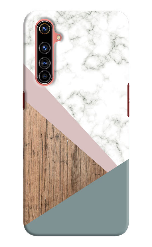 Marble wood Abstract Realme X50 Pro Hard Case Back Cover by Casekaro