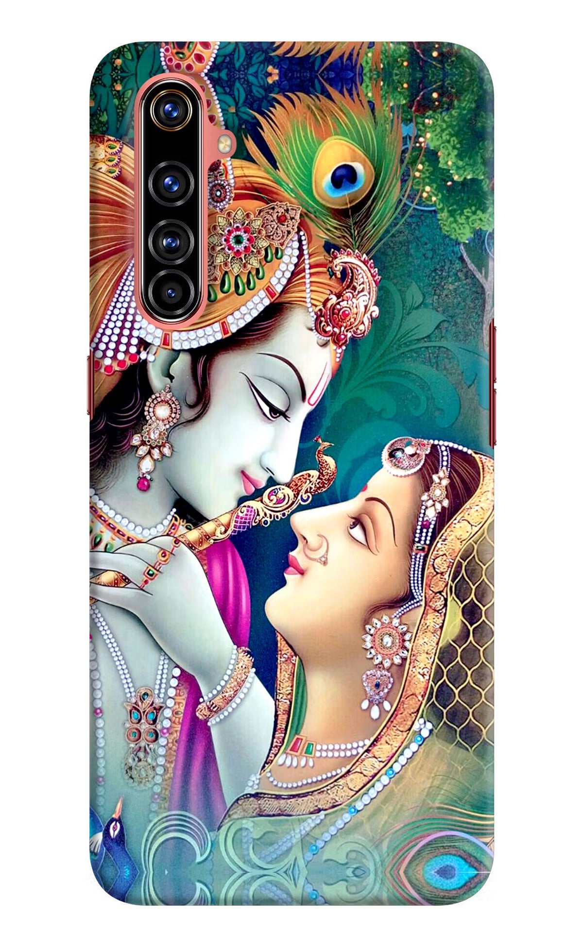 Lord Radha Krishna Realme X50 Pro Hard Case Back Cover by Casekaro