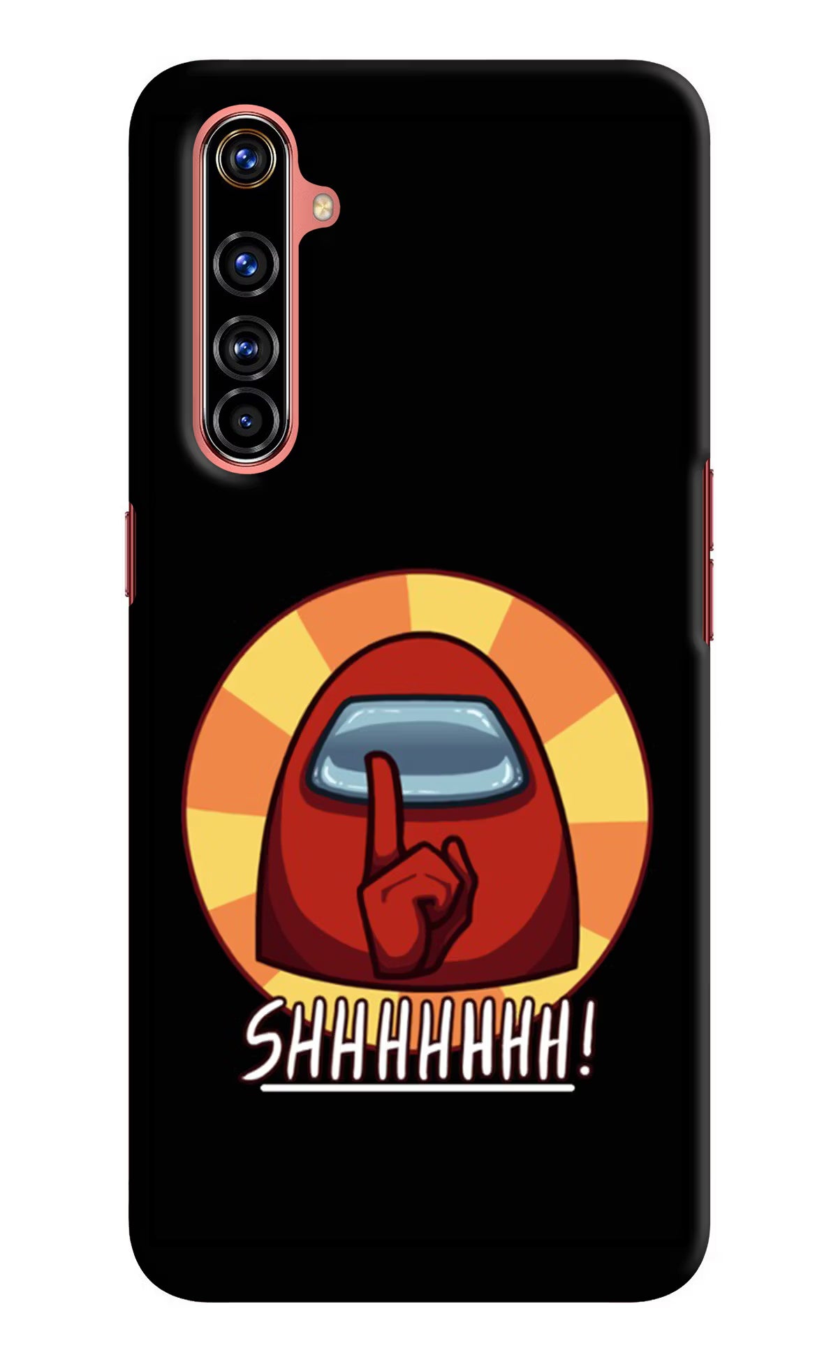 Among Us Shhh! Realme X50 Pro Hard Case Back Cover by Casekaro