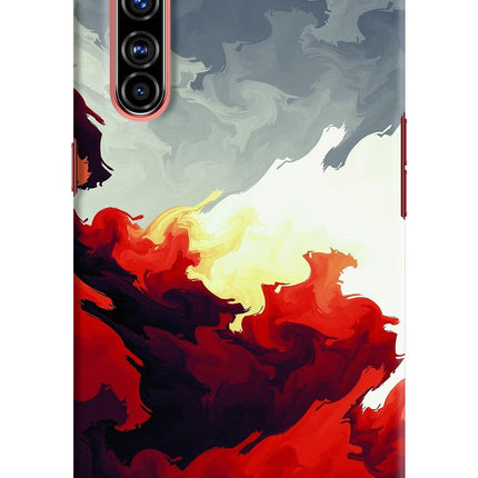 Fire Cloud Realme X50 Pro Hard Case Back Cover by Casekaro
