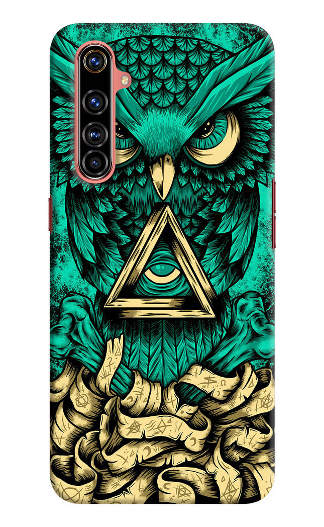 Green Owl Realme X50 Pro Hard Case Back Cover by Casekaro