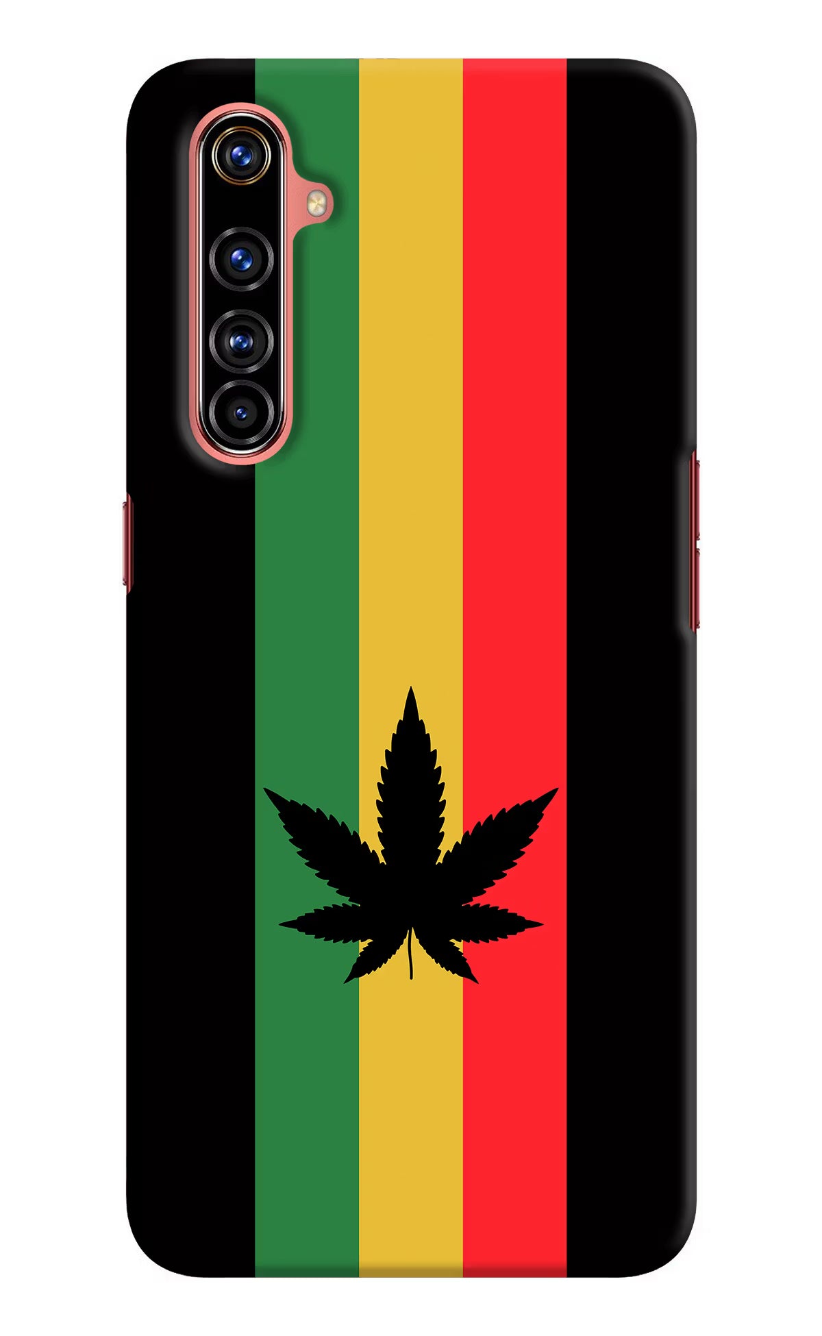 Weed Flag Realme X50 Pro Hard Case Back Cover by Casekaro