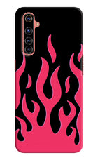 Fire Flames Realme X50 Pro Hard Case Back Cover by Casekaro