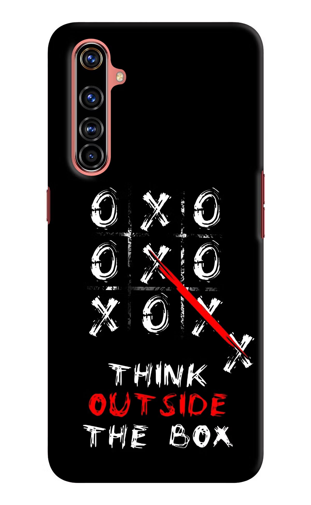 Think out of the BOX Realme X50 Pro Hard Case Back Cover by Casekaro