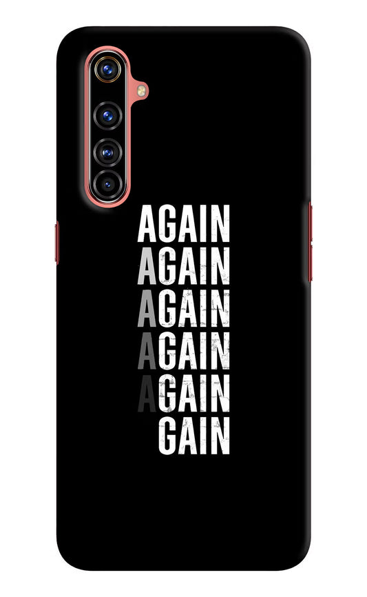 Again Again Gain Realme X50 Pro Hard Case Back Cover by Casekaro