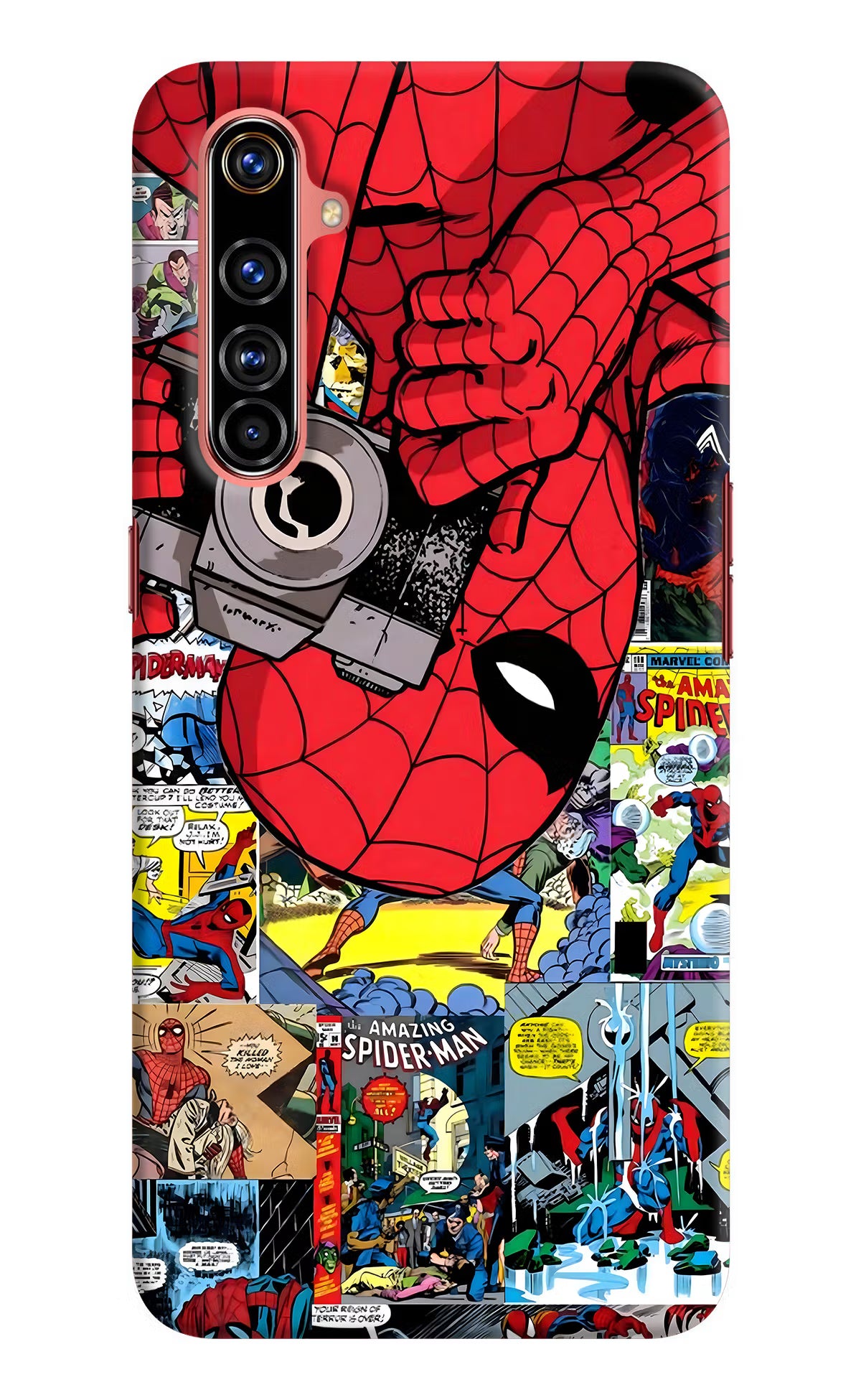 Spider Man Realme X50 Pro Hard Case Back Cover by Casekaro