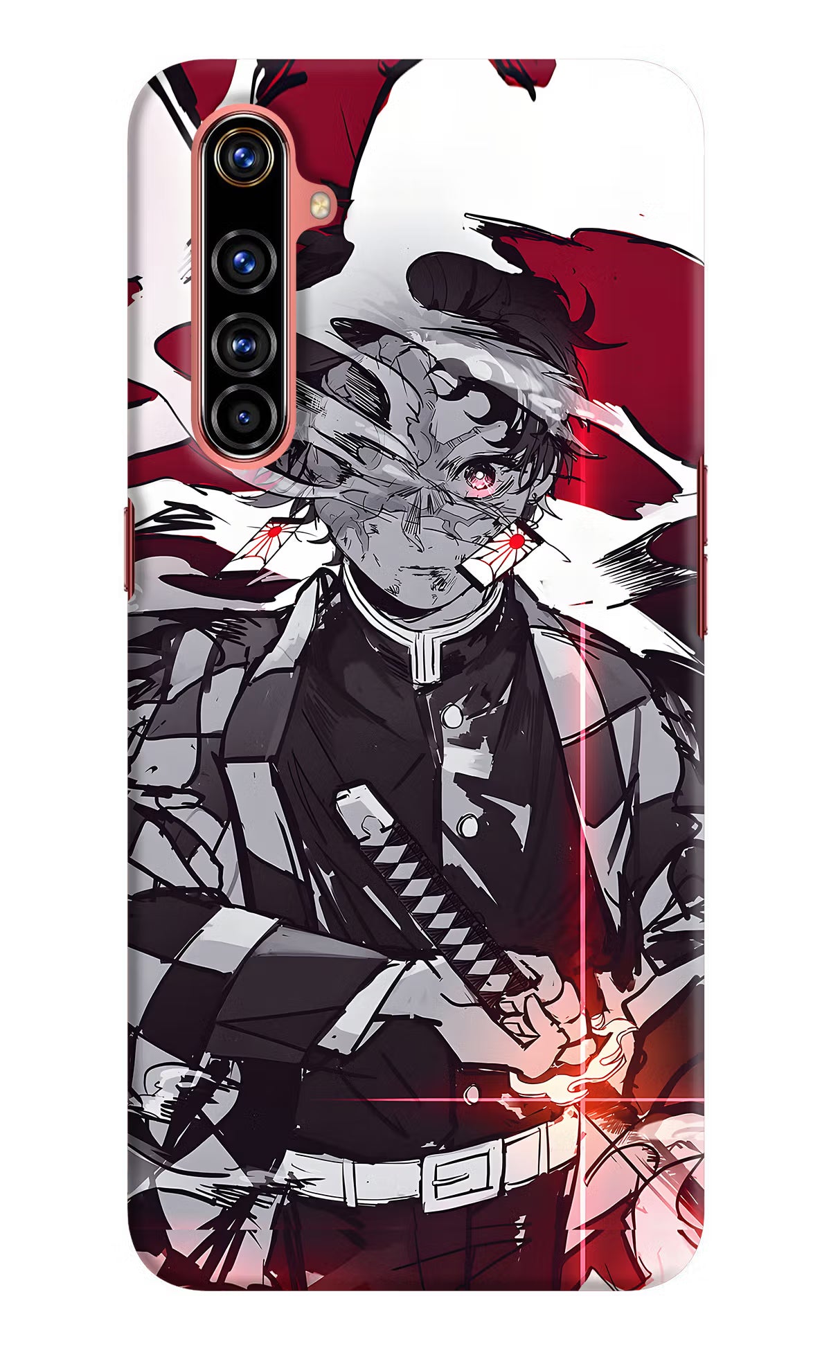 Demon Slayer Realme X50 Pro Hard Case Back Cover by Casekaro