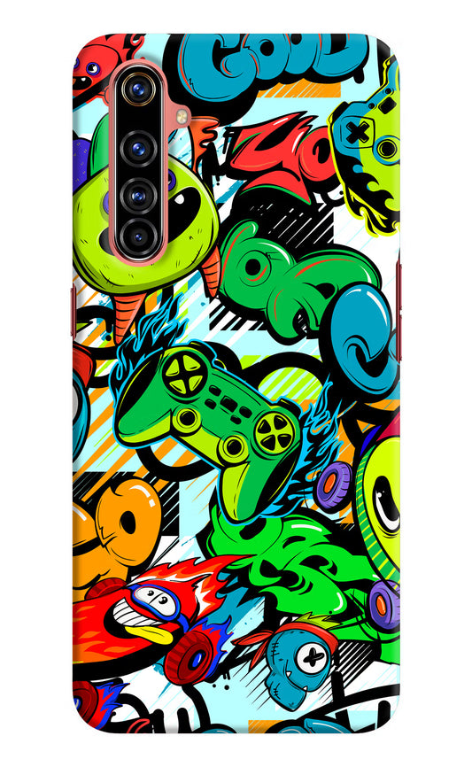 Game Doodle Realme X50 Pro Hard Case Back Cover by Casekaro