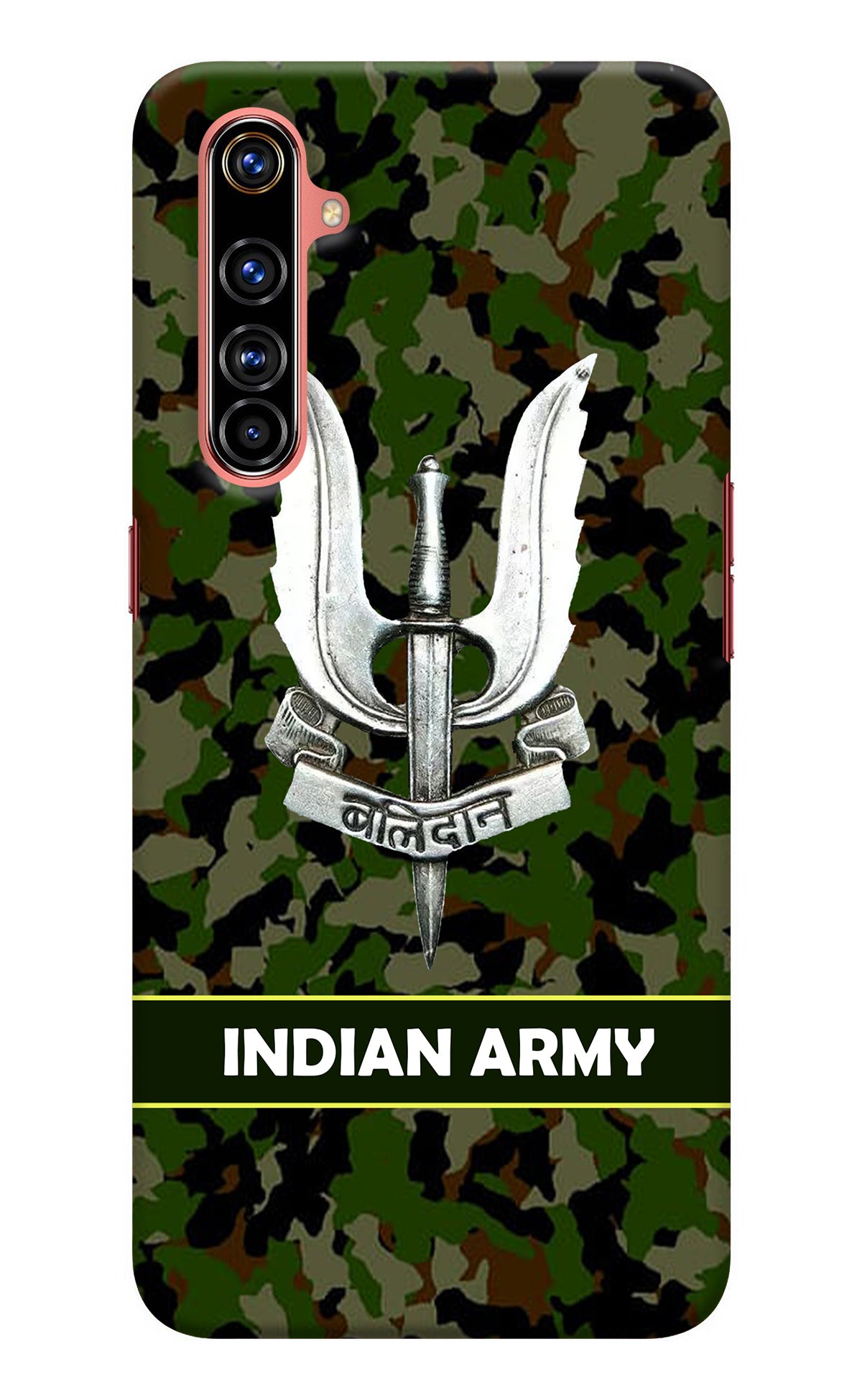 Balidan Indian Logo Realme X50 Pro Back Cover