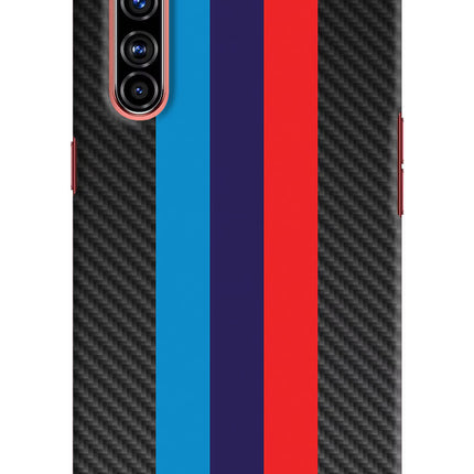 BMW Stripes Pattern Realme X50 Pro Hard Case Back Cover by Casekaro