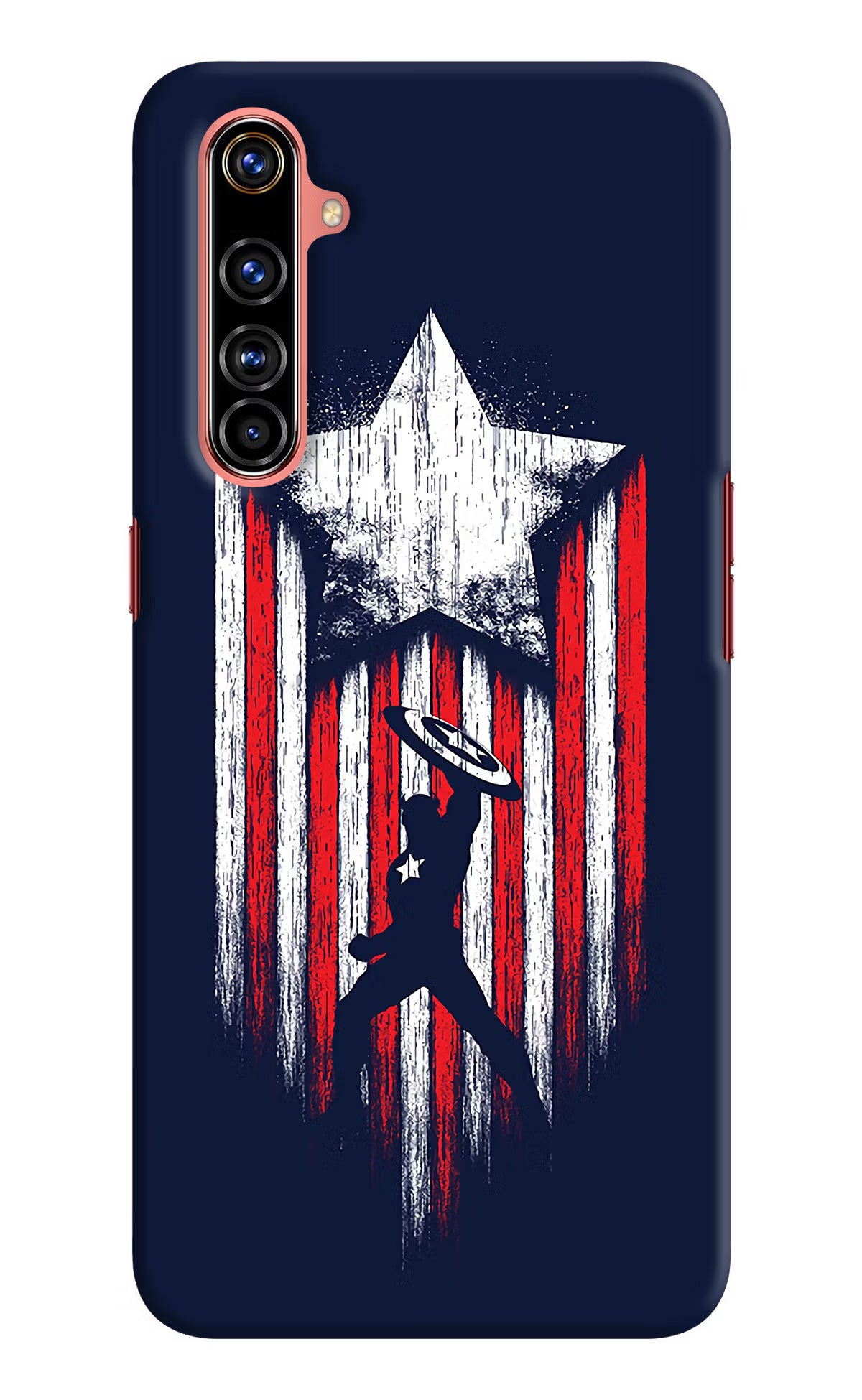 Captain America Marvel Art Realme X50 Pro Hard Case Back Cover by Casekaro