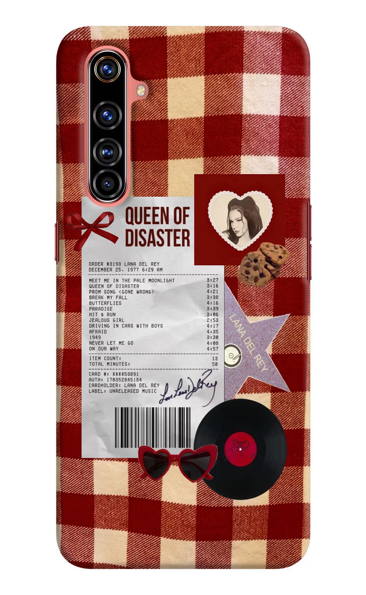 Queen of Disaster Realme X50 Pro Hard Case Back Cover by Casekaro