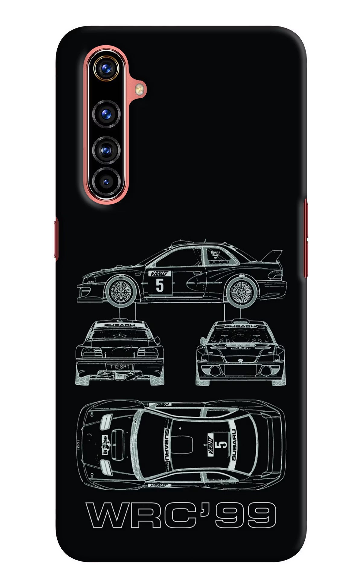 WRC'99 Realme X50 Pro Hard Case Back Cover by Casekaro