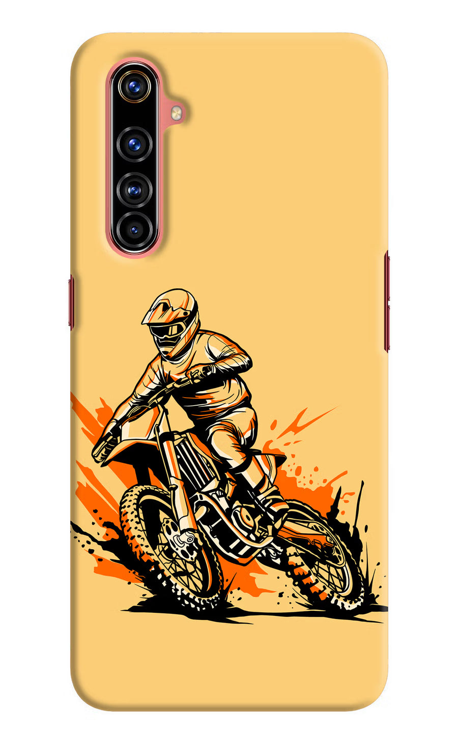 Off-Road Fury Realme X50 Pro Back Cover, Hard case
