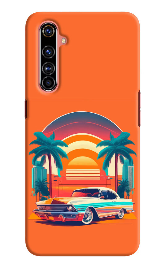 Palm Drive 80s Realme X50 Pro Hard Case Back Cover by Casekaro