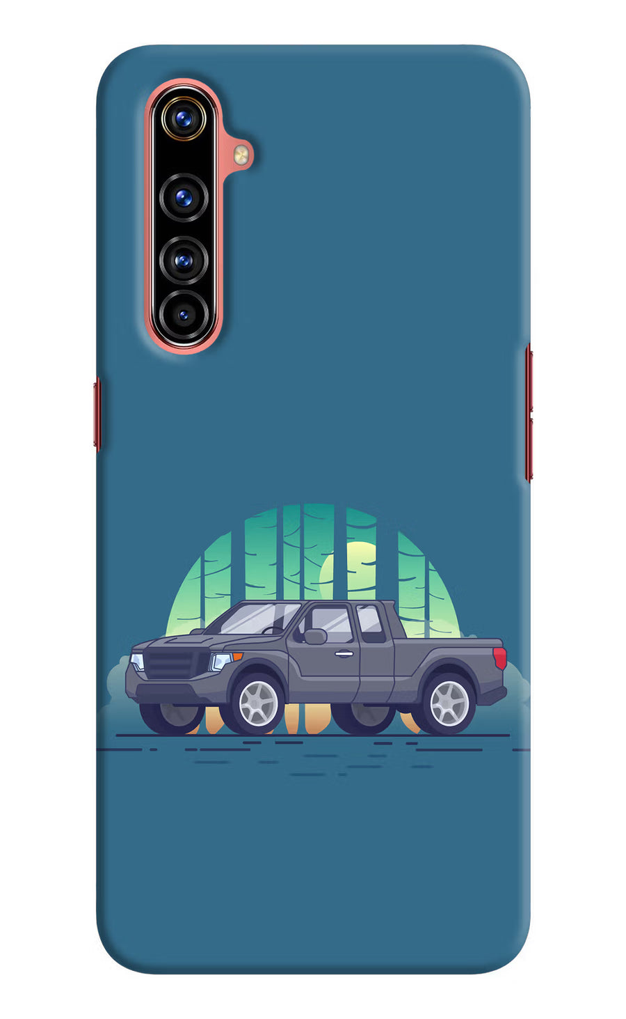 Retro Garage Vibe Realme X50 Pro Back Cover, Hard case