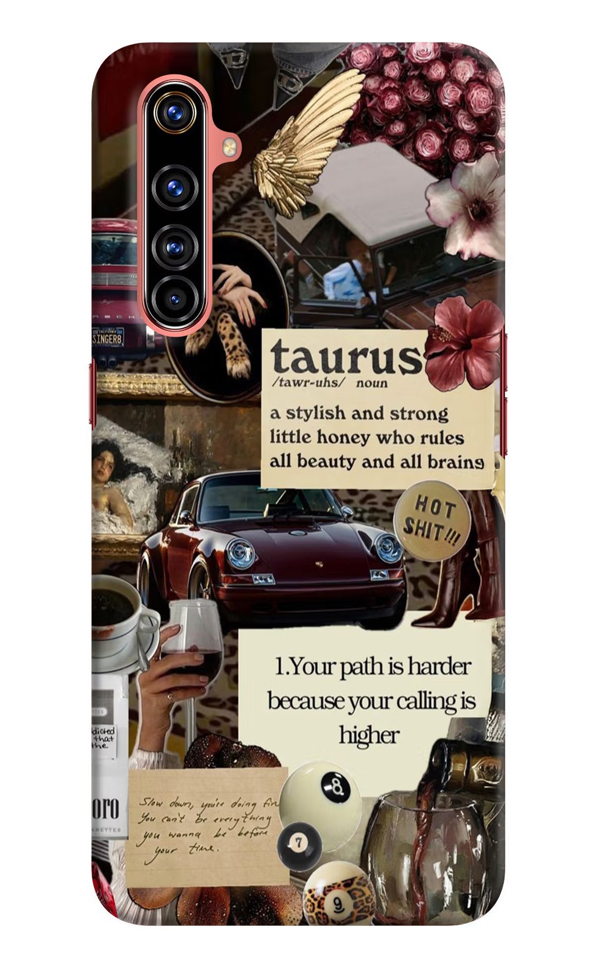 Taurus Zodiac Realme X50 Pro Hard Case Back Cover by Casekaro