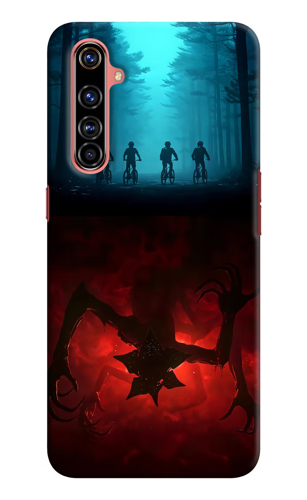 Ordinary Things Downside Up Realme X50 Pro Hard Case Back Cover by Casekaro