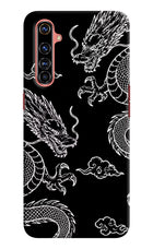 Twin Dragons Realme X50 Pro Hard Case Back Cover by Casekaro
