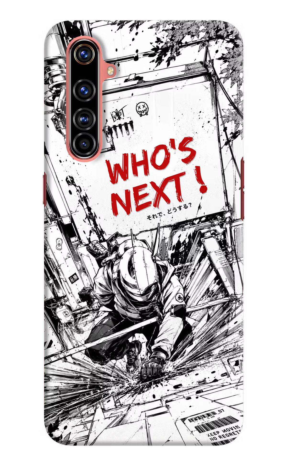 Who's Next Realme X50 Pro Hard Case Back Cover by Casekaro