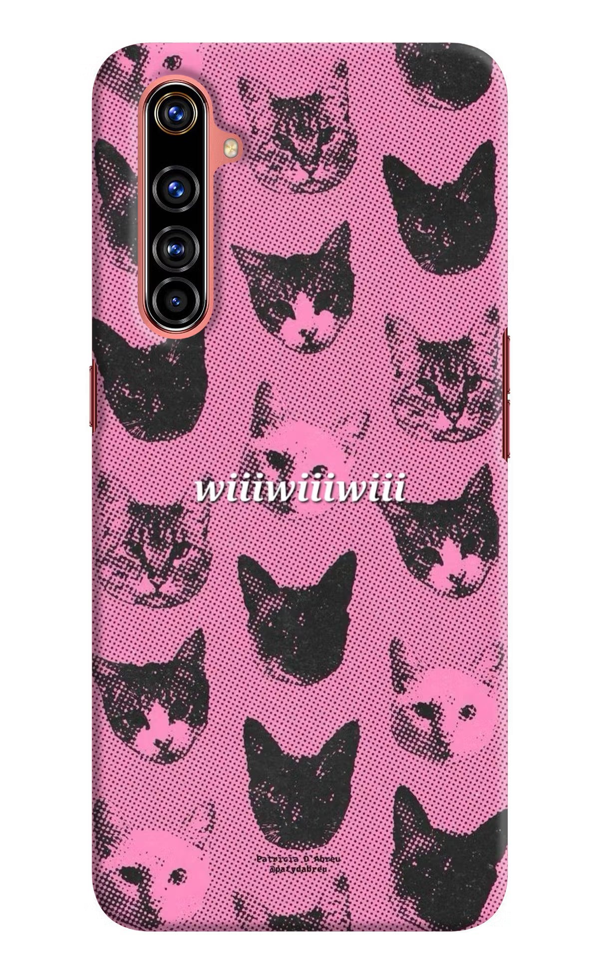 Pink Cats Realme X50 Pro Back Cover