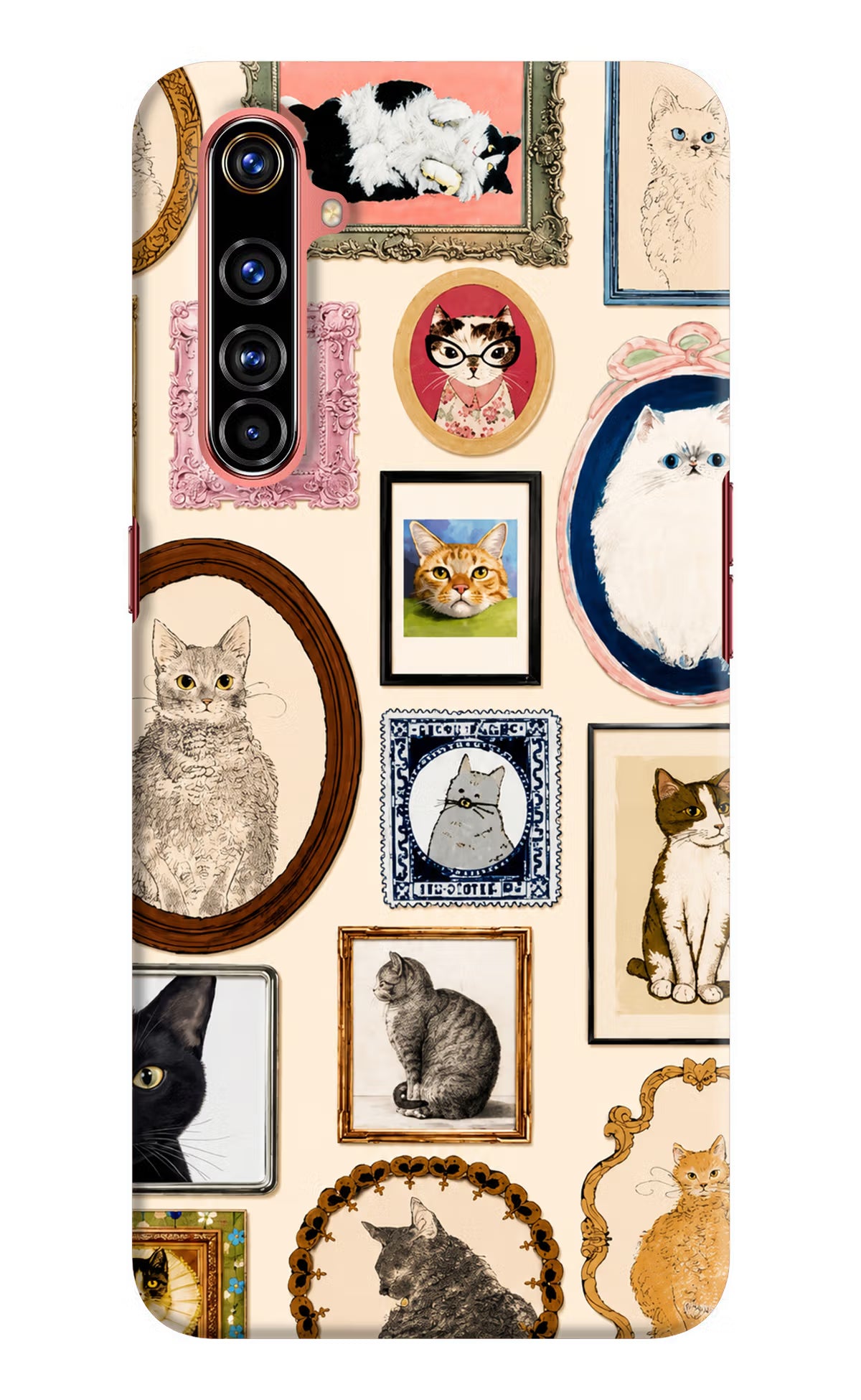 Mirror Cats Realme X50 Pro Back Cover