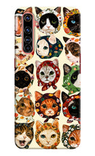 Cool Cat Realme X50 Pro Hard Case Back Cover by Casekaro