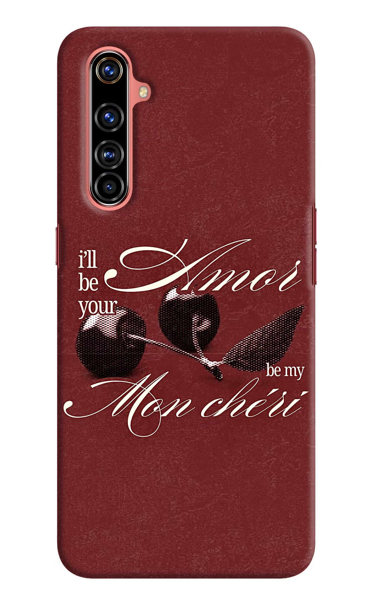 Velvet Cherry Realme X50 Pro Back Cover