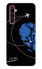 Love Orbit Realme X50 Pro Hard Case Back Cover by Casekaro