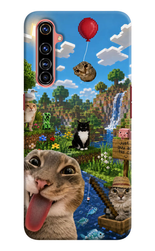 Minecraft Cat Chaos Realme X50 Pro Hard Case Back Cover by Casekaro