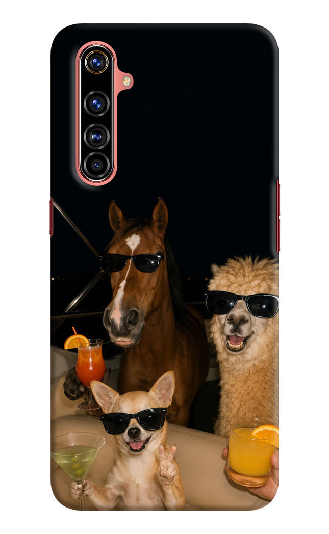 Party Squad Realme X50 Pro Hard Case Back Cover by Casekaro