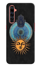Divine Sun Realme X50 Pro Hard Case Back Cover by Casekaro