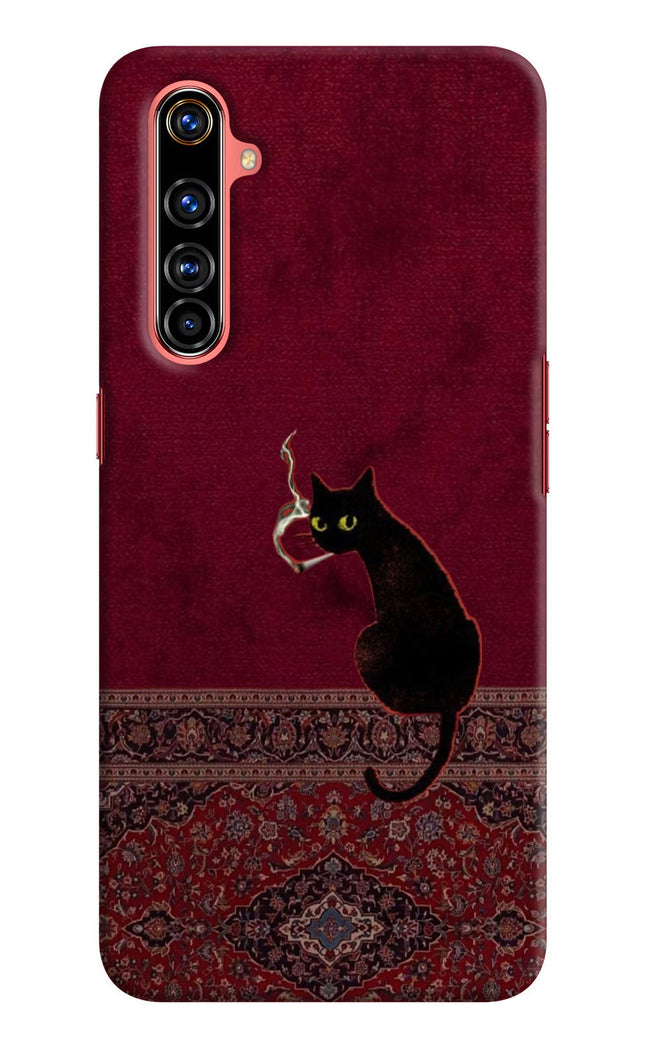 Midnight Cat Realme X50 Pro Hard Case Back Cover by Casekaro