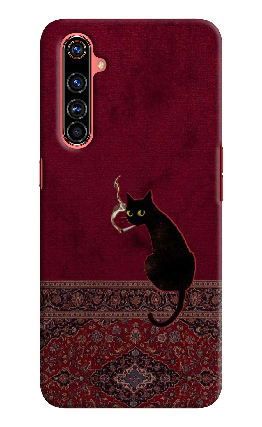 Midnight Cat Realme X50 Pro Back Cover, Hard case