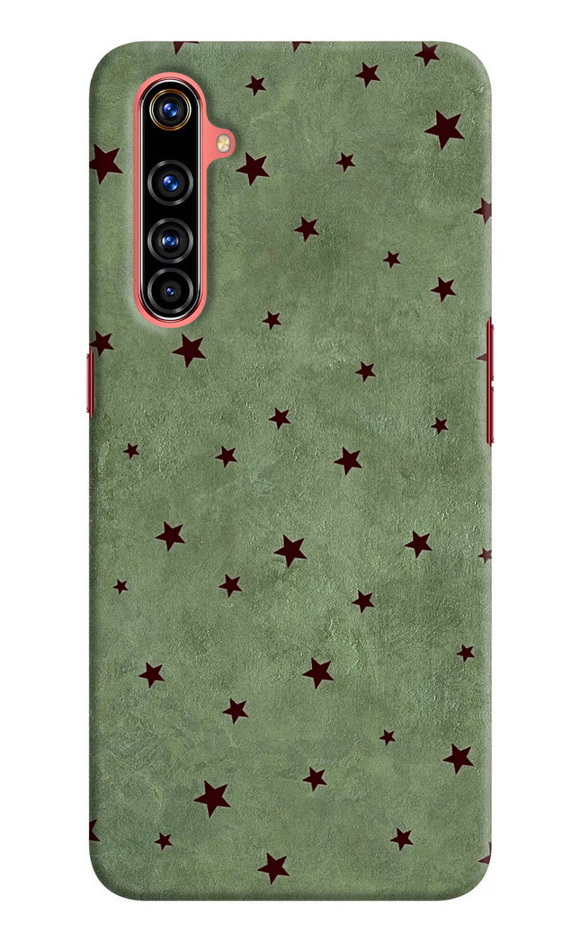 Green Stars Realme X50 Pro Hard Case Back Cover by Casekaro