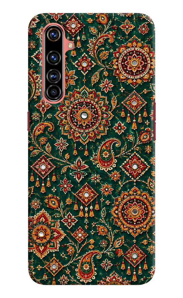 Green Pataka Realme X50 Pro Hard Case Back Cover by Casekaro
