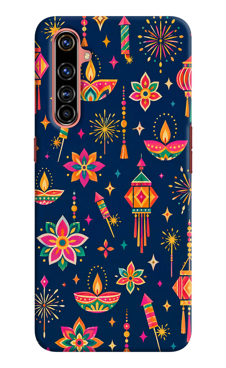 Festive Pop Realme X50 Pro Back Cover, Hard case