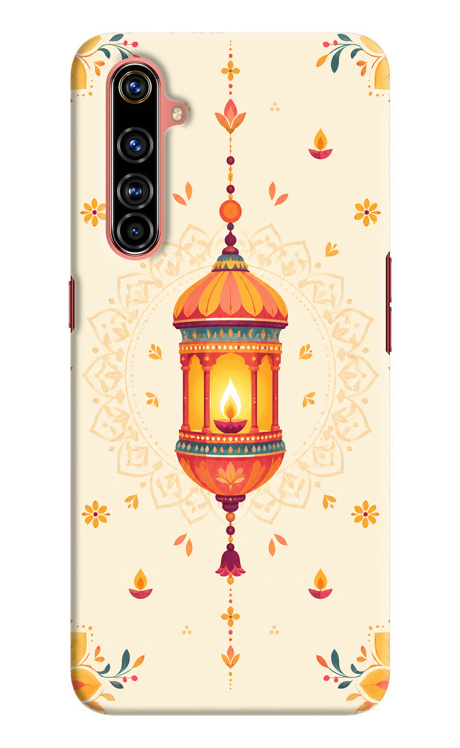 Golden Lantern Realme X50 Pro Back Cover, Hard case
