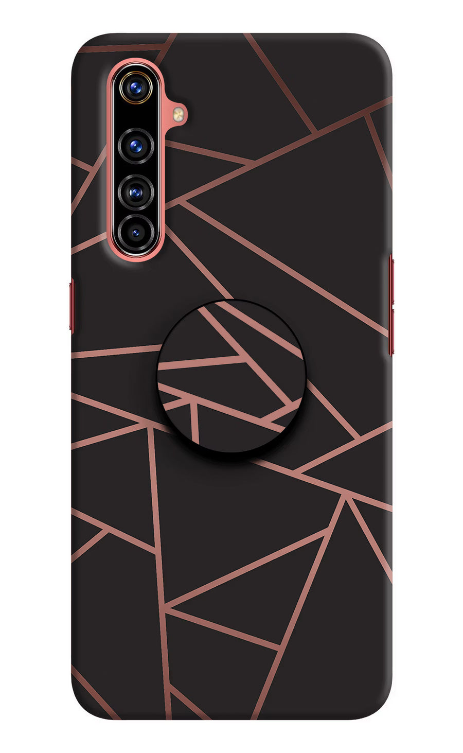 Geometric Pattern Realme X50 Pro Pop Case, Hard case