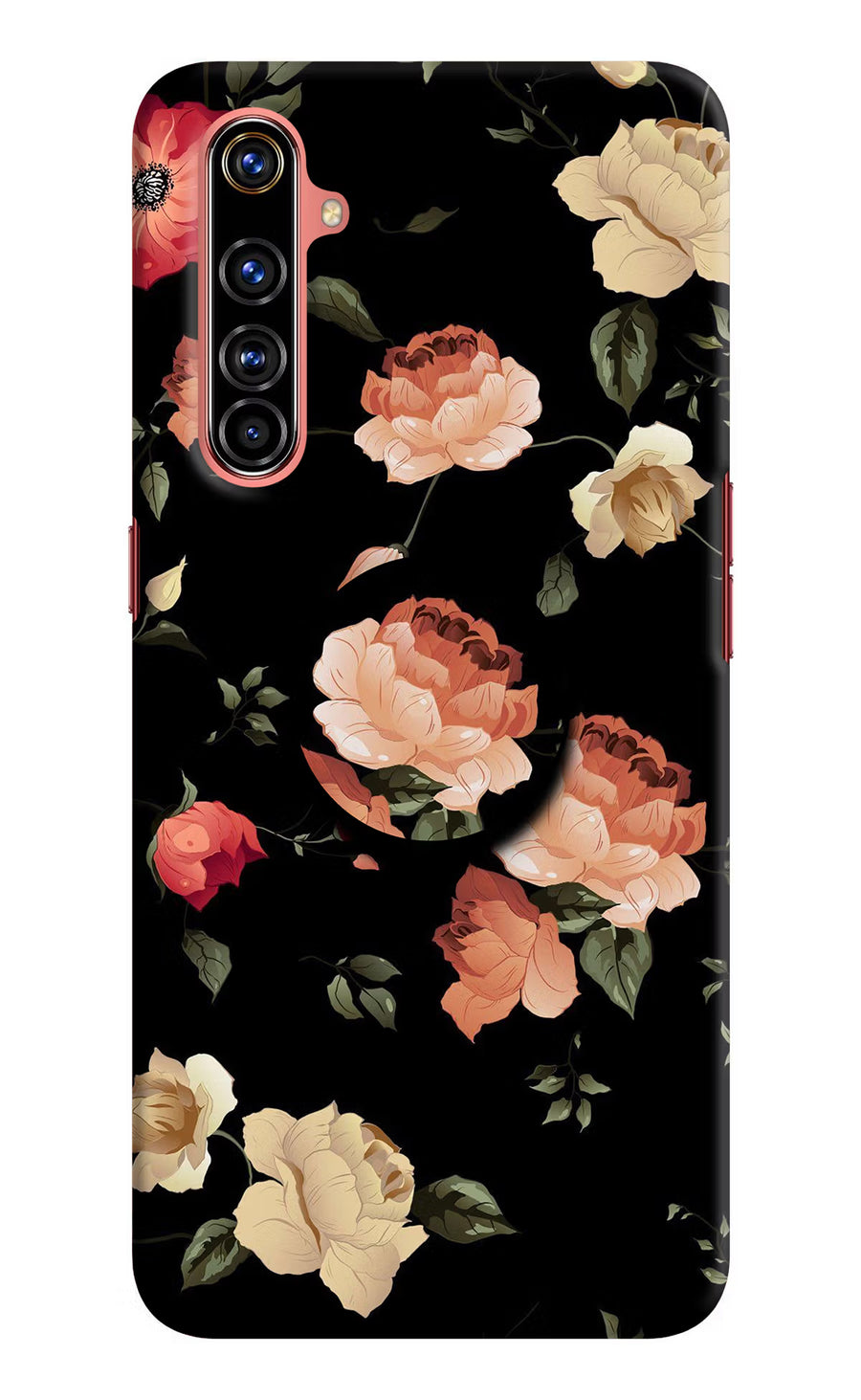 Flowers Realme X50 Pro Pop Case, Hard case