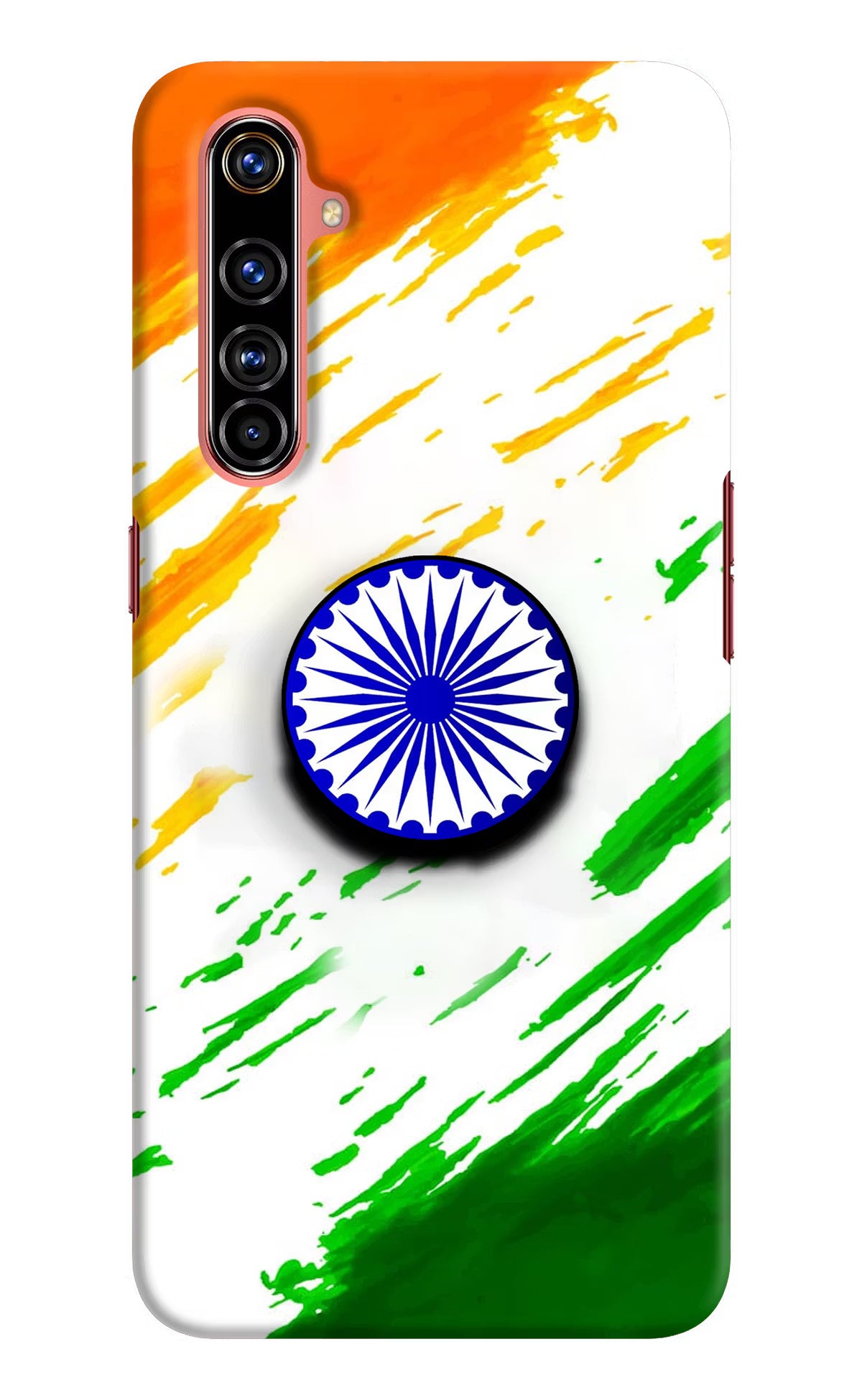Indian Flag Ashoka Chakra Realme X50 Pro Pop Case by Casekaro
