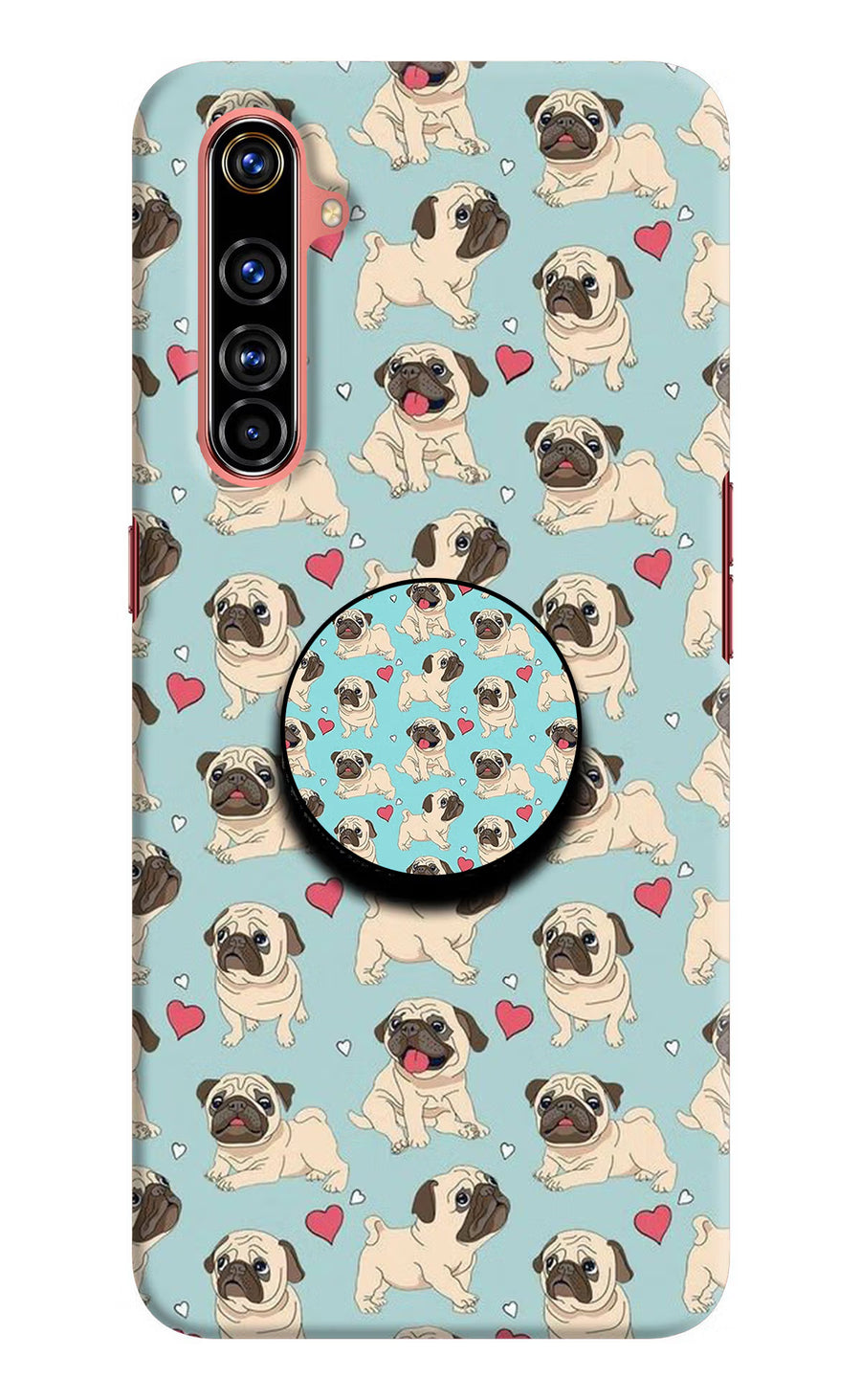 Pug Dog Realme X50 Pro Pop Case, Hard case