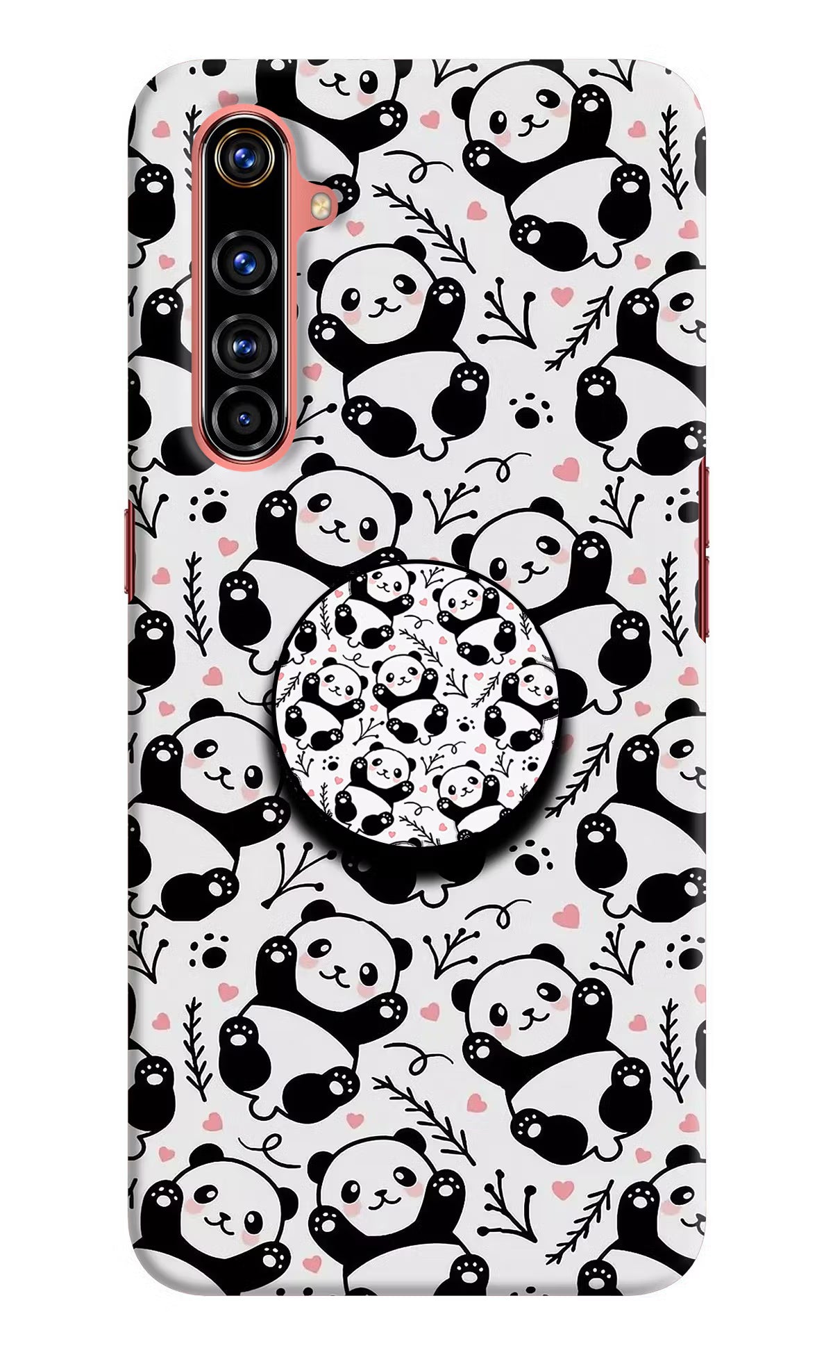 Cute Panda Realme X50 Pro Pop Case by Casekaro