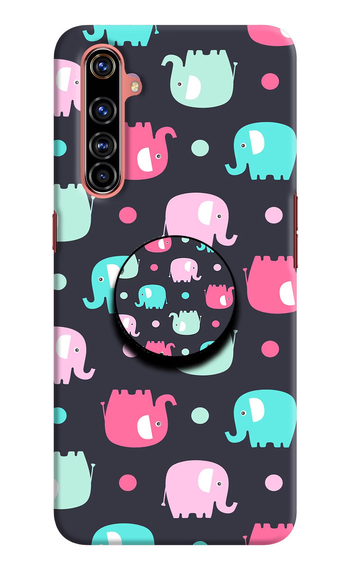 Baby Elephants Realme X50 Pro Pop Case by Casekaro