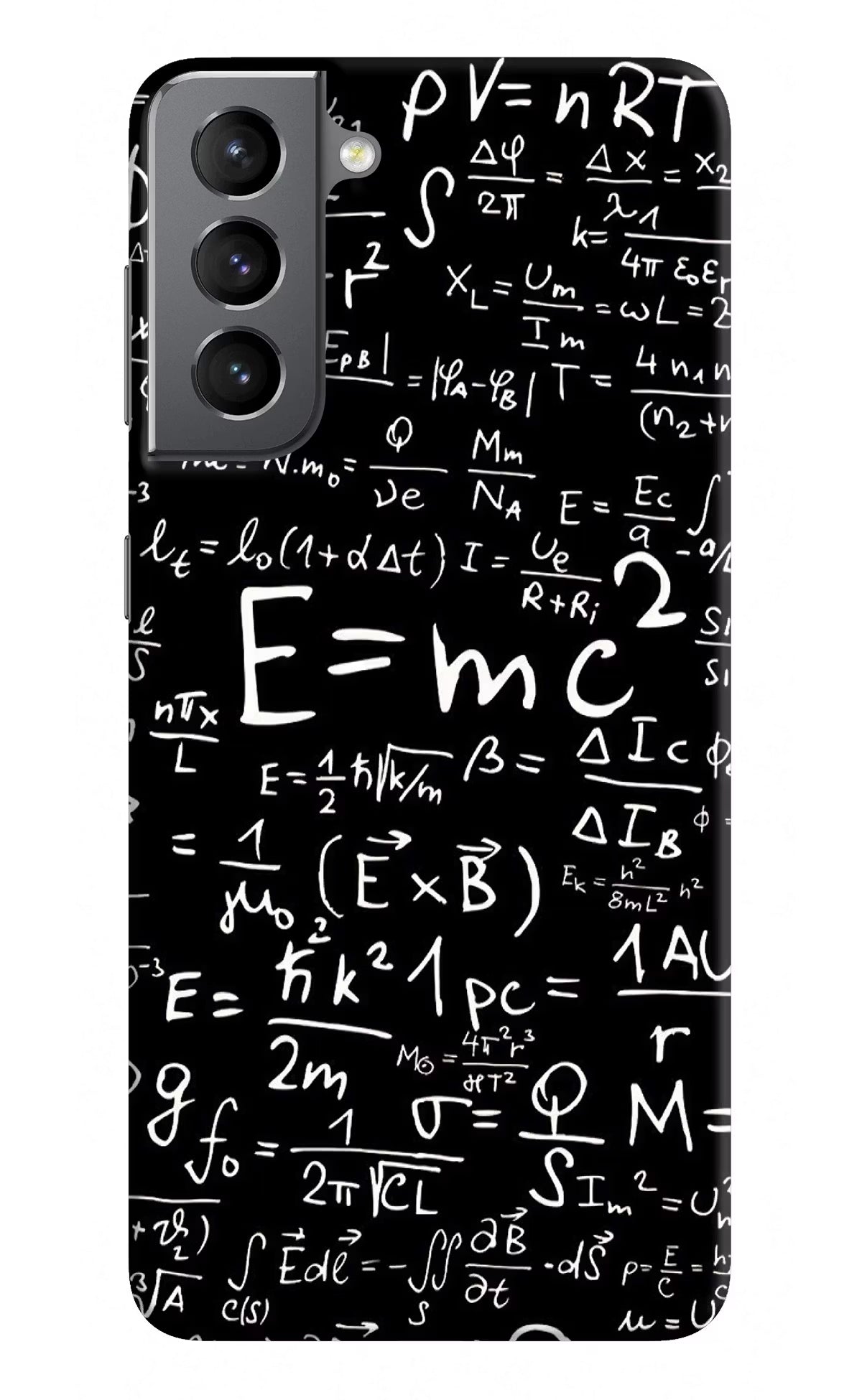 Physics Formula Samsung S21 Hard Case Back Cover by Casekaro