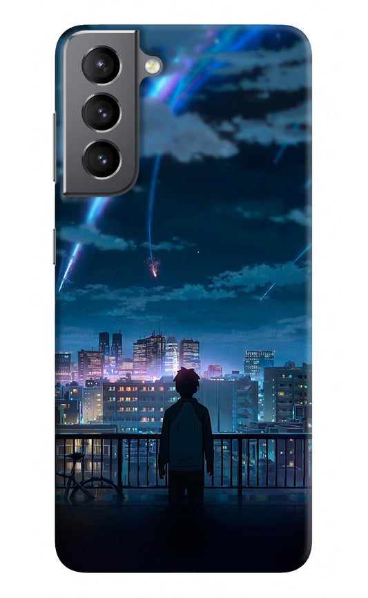 Anime Samsung S21 Hard Case Back Cover by Casekaro