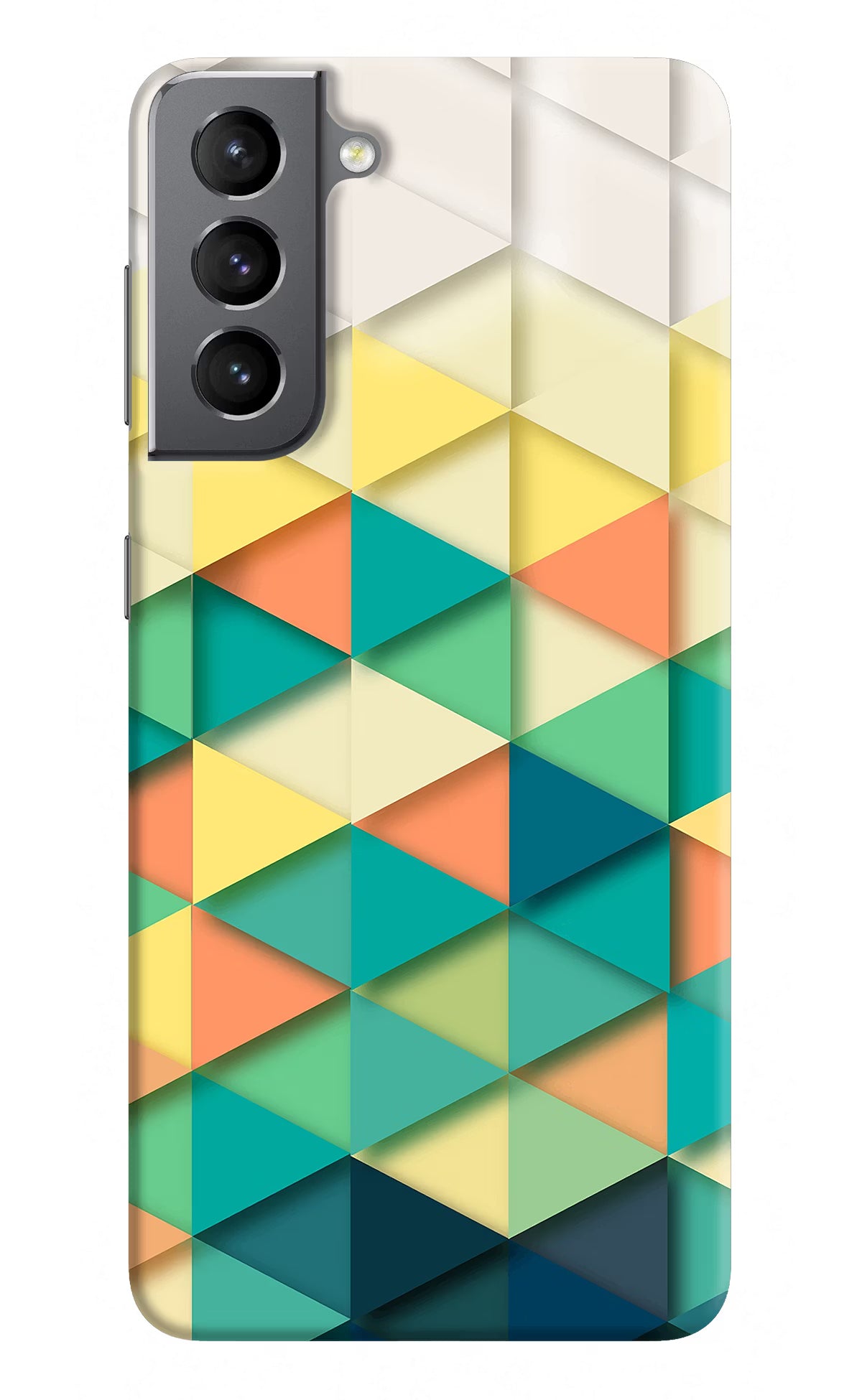 Abstract Samsung S21 Hard Case Back Cover by Casekaro