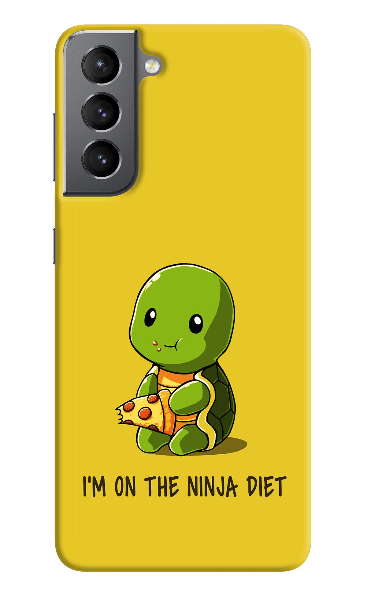 I'm on Ninja Diet Samsung S21 Hard Case Back Cover by Casekaro