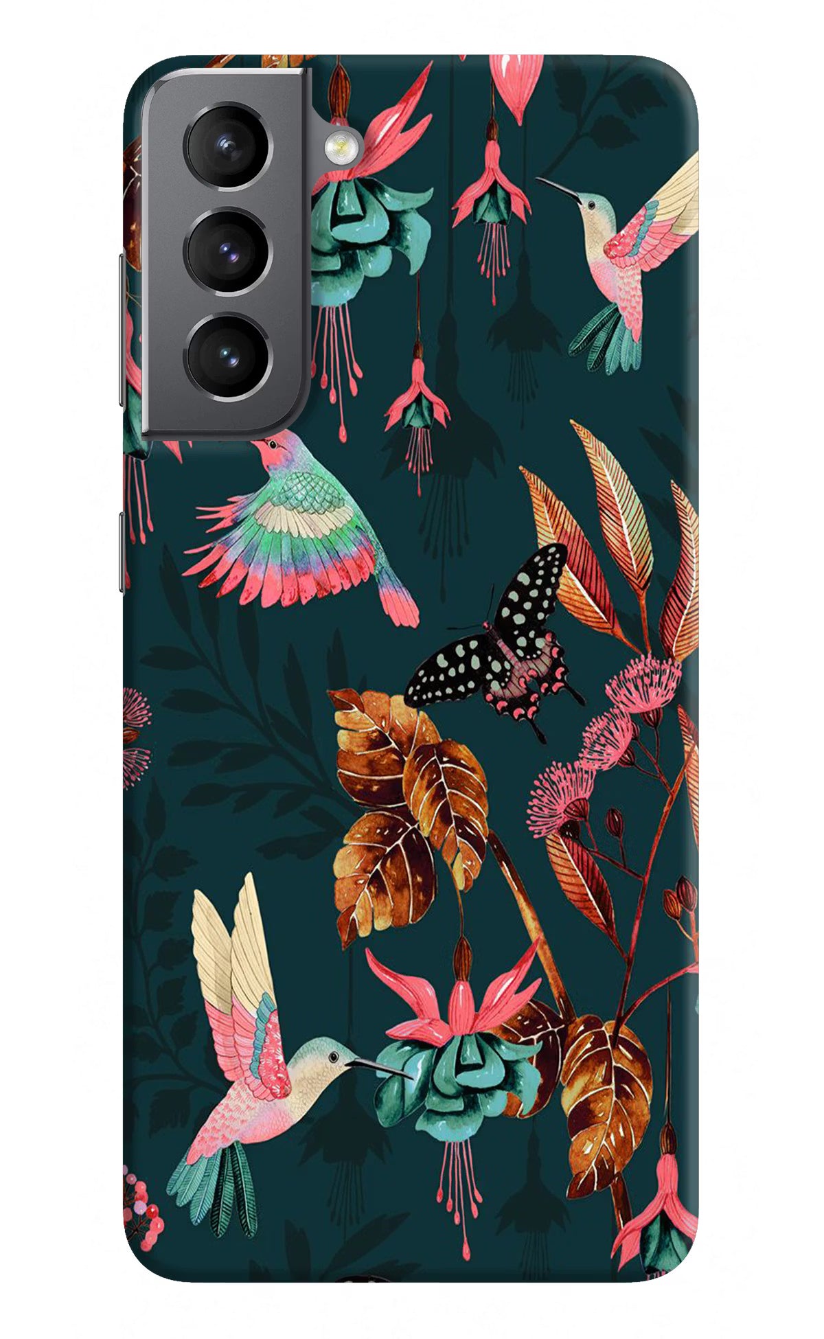 Birds Samsung S21 Hard Case Back Cover by Casekaro